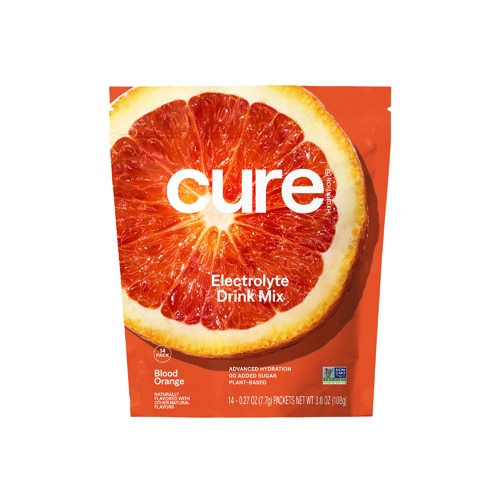 Cure Hydration Electrolyte Drink Mix Blood Orange