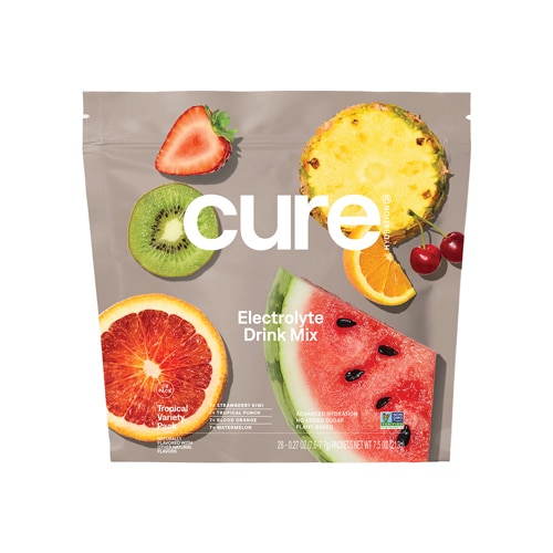 Cure Hydration Hydrating Electrolyte Drink Mix Topical Variety Pack