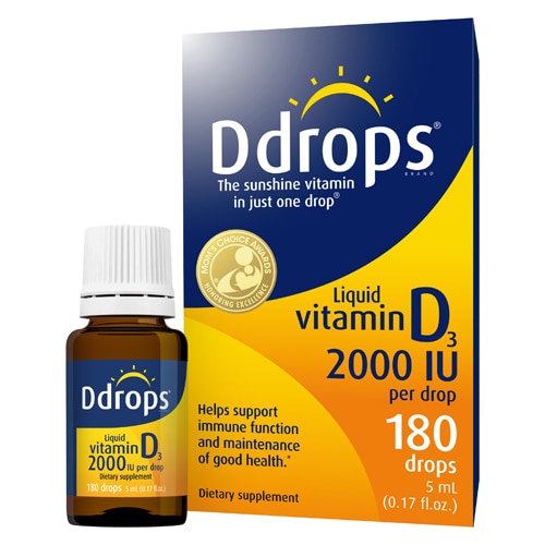 D Drops Liquid Vitamin D3