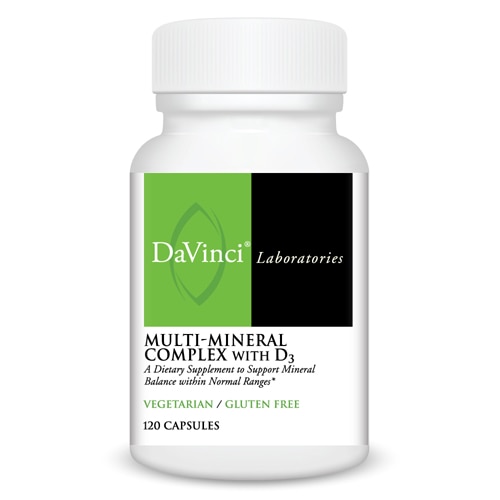 DaVinci Laboratories Multi-Mineral Complex with D3