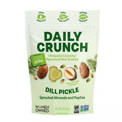 Daily Crunch Sprouted Almonds & Pepitas Dill Pickle