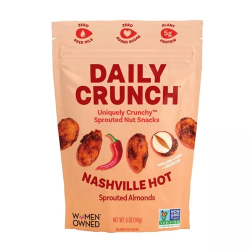 Daily Crunch Sprouted Almonds Nashville Hot