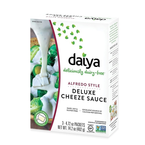 Daiya Deluxe Cheeze Sauce Dairy Free Gluten Free Non GMO Alfredo Style