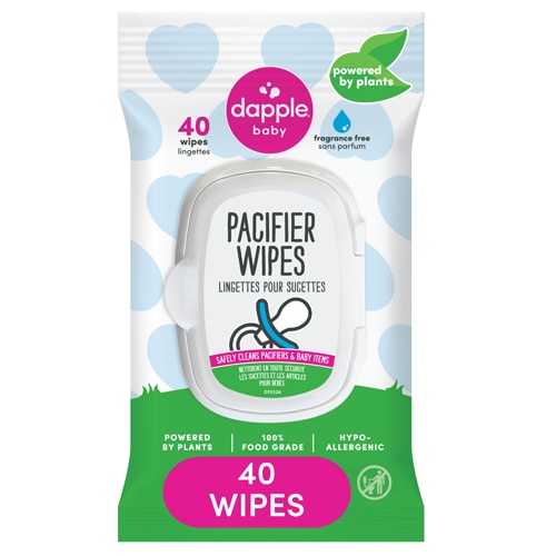 Dapple Baby Pacifier Wipes Fragrance Free