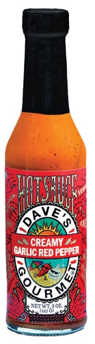 Dave's Gourmet Hot Sauce Creamy Garlic Red Pepper
