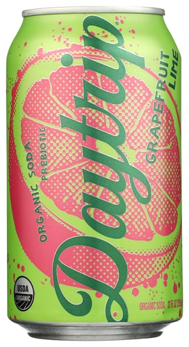 Daytrip Organic Prebiotic Soda Grapefruit Lime