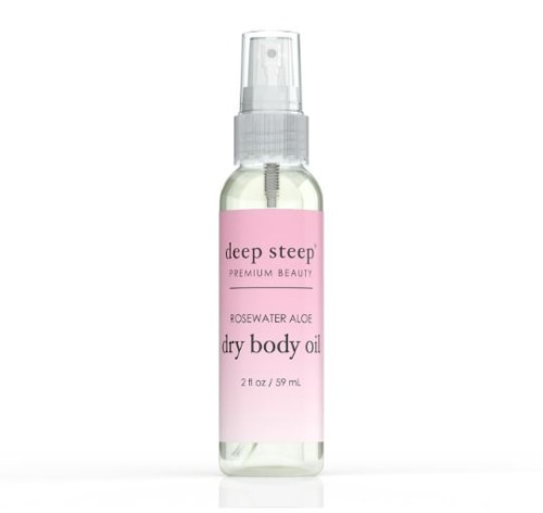 Deep Steep Dry Body Oil Rosewater Aloe