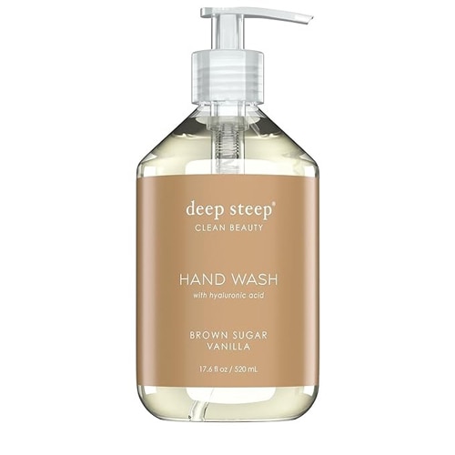 Deep Steep Hand Wash Clean Beauty Brown Sugar Vanilla