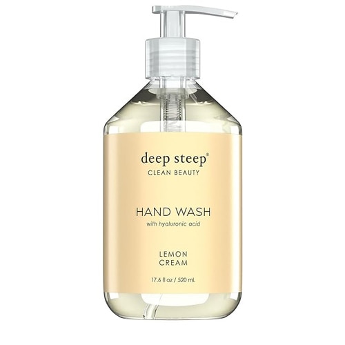 Deep Steep Hand Wash Clean Beauty Lemon Cream