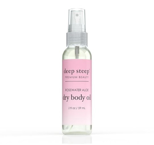 Deep Steep Premium Beauty Classic Dry Body Oil Rosewater Aloe