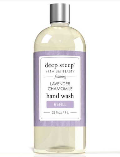 Deep Steep Premium Beauty Classic Foaming Hand Wash Refill Lavender Chamomile