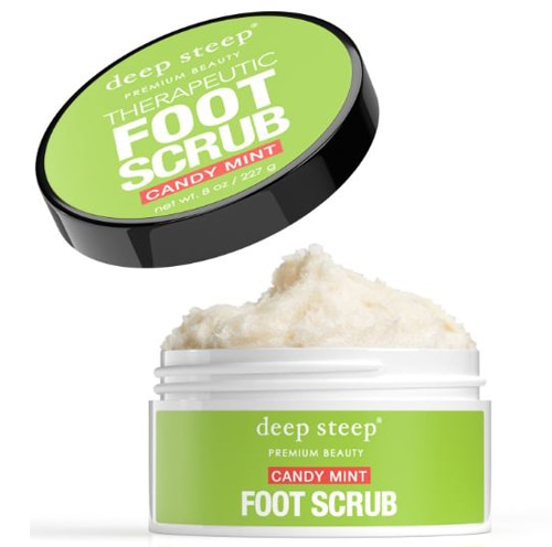 Deep Steep Premium Beauty Therapeutic Foot Scrub Candy Mint