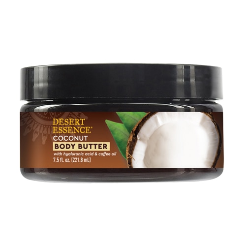 Desert Essence Body Butter with Hyaluronic Acid & Coffee Oil Coconut