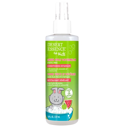 Desert Essence Kids Conditioning Detangler Spray Green Apple Watermelon