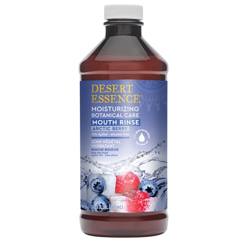 Desert Essence Moisturizing Botanical Care Mouth Rinse Arctic Berry