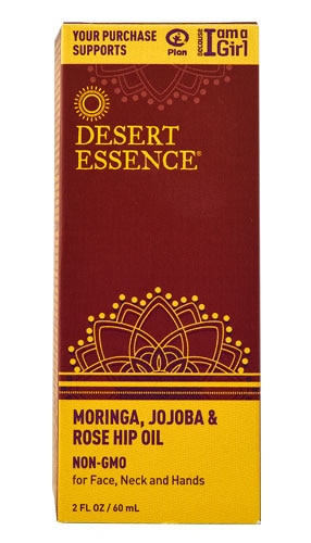 Desert Essence Moringa Jojoba & Rose Hip Oil