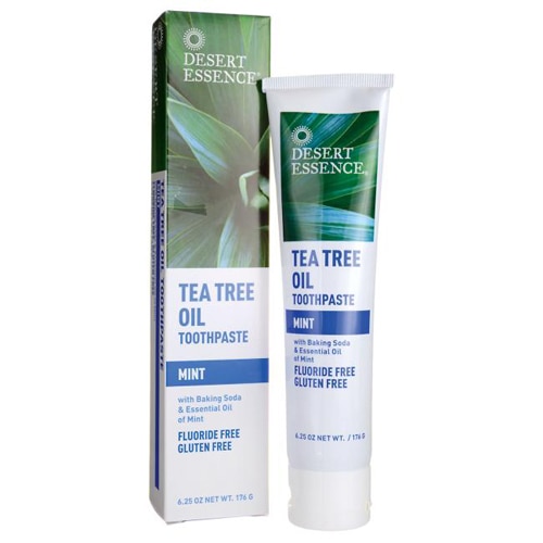 Desert Essence Natural Tea Tree Oil Toothpaste Mint