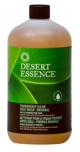 Desert Essence Thoroughly Clean Face Wash for Oily Skin