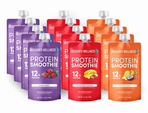 Designer Wellness Protein Smoothie Variety Pack