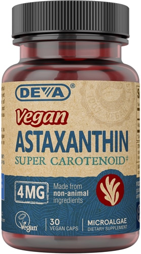 Deva Vegan Astaxanthin Super Carotenoid