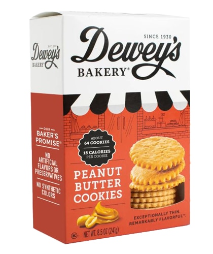 Deweys Bakery Cookies Peanut Butter