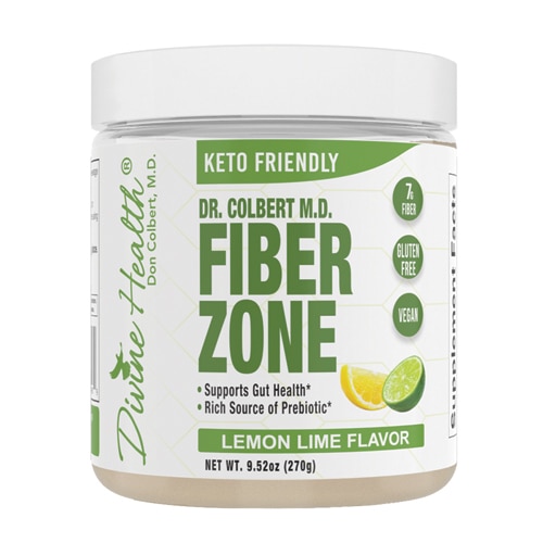 Divine Health Fiber Zone Lemon Lime