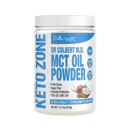 Divine Health Keto Zone Dr Colbert M.D. MCT Oil Coconut Cream