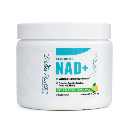 Divine Health NAD+ Powder Lemon Lime