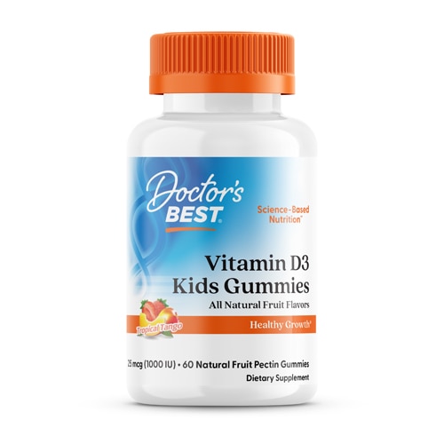 Doctor's Best Doc's Kids Vitamin D3 Natural Fruit