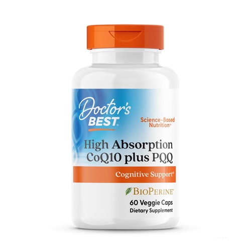 Doctor's Best High Absorption CoQ10 plus PQQ with BioPerine