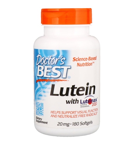 Doctor's Best Lutein with Lutemax 2020