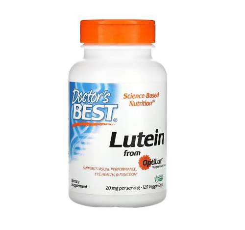 Doctor's Best Lutein with OptiLut Marigold Flower Extract