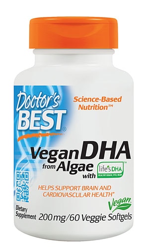 Doctor's Best Vegetarian DHA from Algae