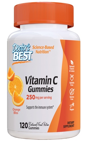 Doctor's Best Vitamin C Gummies Orange Bliss