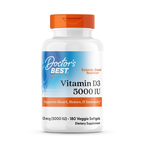 Doctor's Best Vitamin D3 - 5000 IU