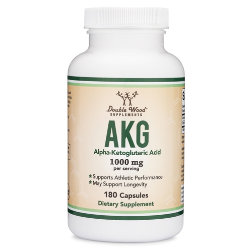 Double Wood Supplements Alpha-Ketoglutaric Acid - AKG