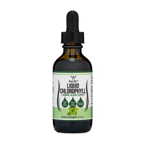 Double Wood Supplements Chlorophyll Liquid Drops Peppermint