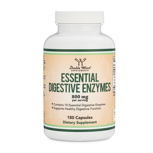 Double Wood Supplements Essential Digestive Enzymes