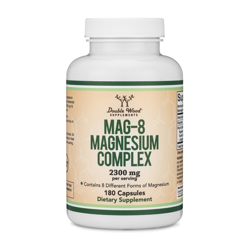 Double Wood Supplements Mag-8 Magnesium Complex - 8 Different Forms of Magnesium