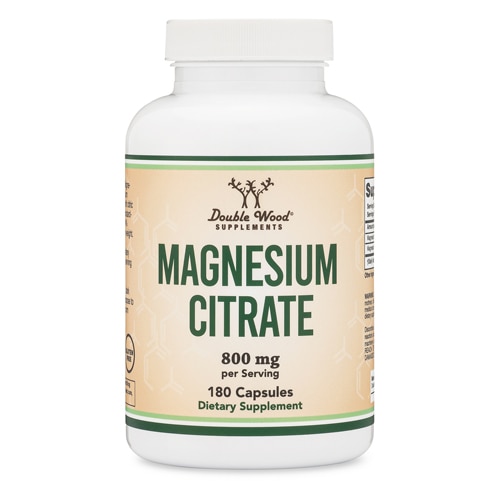 Double Wood Supplements Magnesium Citrate