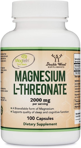 Double Wood Supplements Magnesium L-Threonate