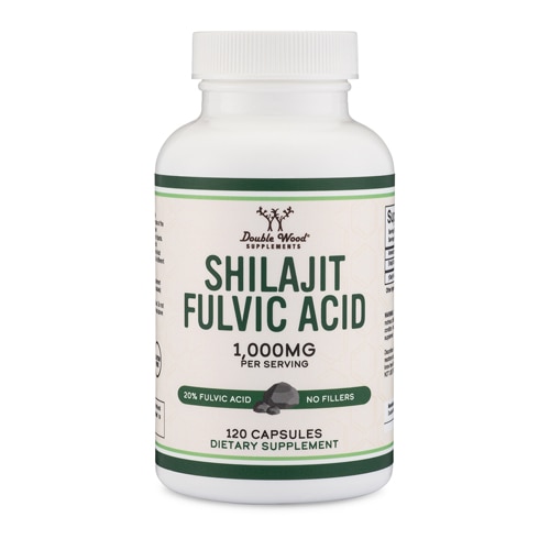 Double Wood Supplements Shilajit Fulvic Acid