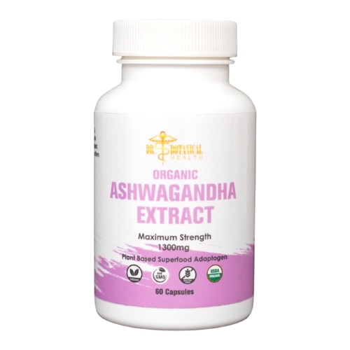 Dr. Botanical Health Ashwagandha Capsules - Organic