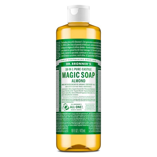 Dr. Bronner's 18-IN-1 Pure-Castile Magic Soap Almond