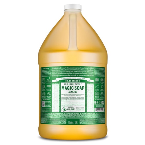 Dr. Bronner's 18-IN-1 Pure-Castile Magic Soap Almond