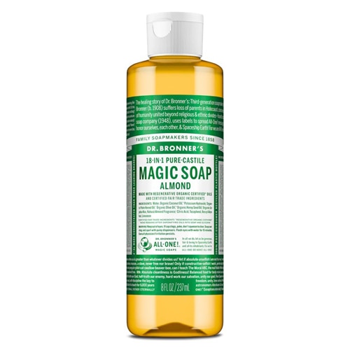 Dr. Bronner's 18-IN-1 Pure-Castile Magic Soap Almond