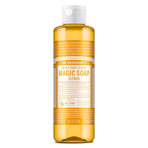 Dr. Bronner's 18-IN-1 Pure-Castile Magic Soap Citrus