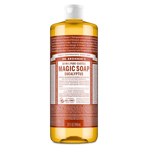 Dr. Bronner's 18-IN-1 Pure-Castile Magic Soap Eucalyptus