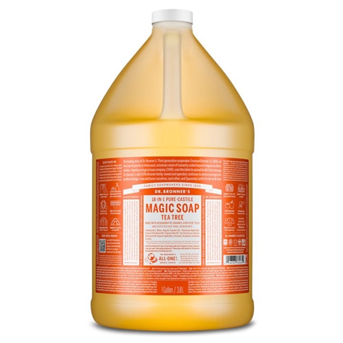 Dr. Bronner's 18-IN-1 Pure-Castile Magic Soap Tea Tree