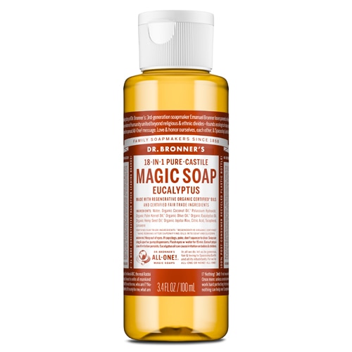 Dr. Bronner's 18-In-1 Pure-Castile Magic Soap Eucalyptus
